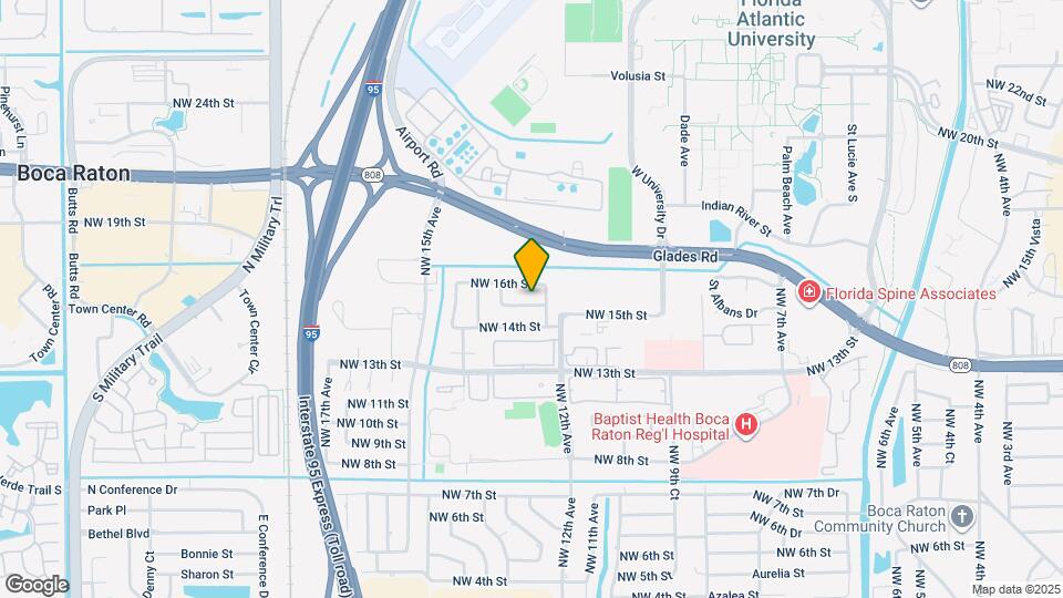 1225 NW 15th St Map and Location Details