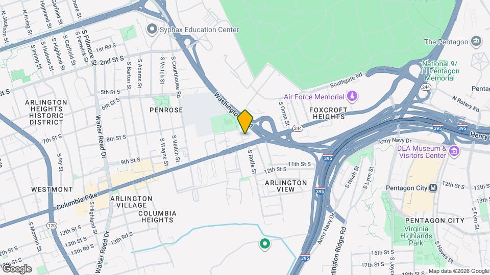 951 S Rolfe St Map and Location Details