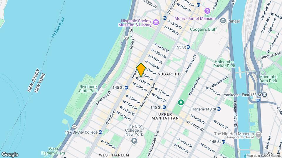 539 West 147th Street Map and Location Details
