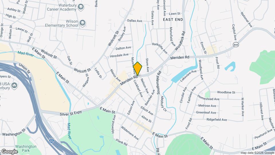 198 Meriden Rd Map and Location Details