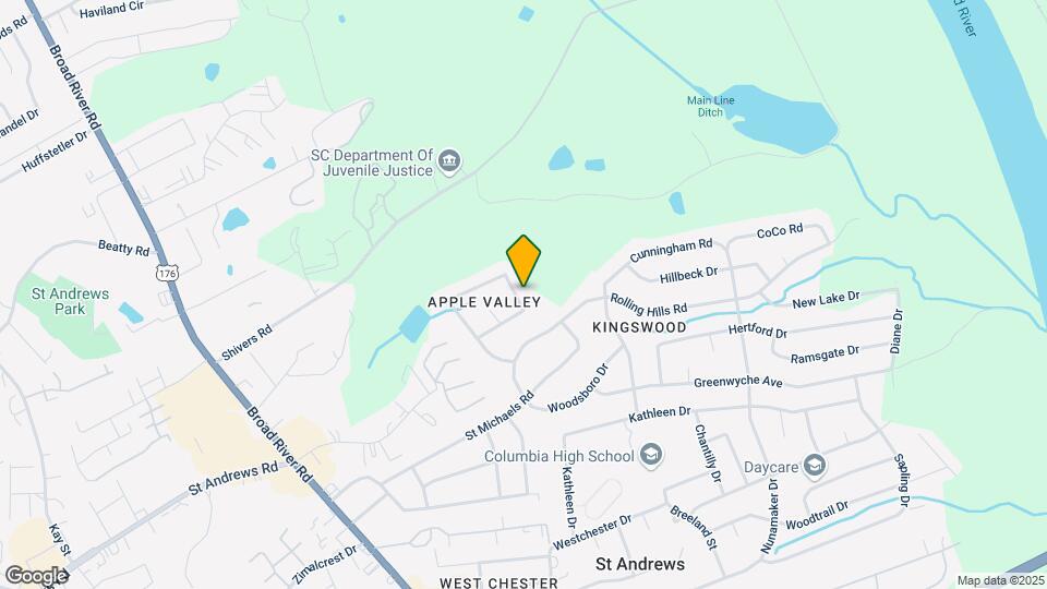 2217 Apple Valley Rd Map and Location Details
