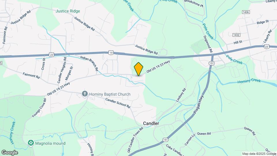 Asheville area Mobile Home Park Mapa y Detalles de la Ubicación