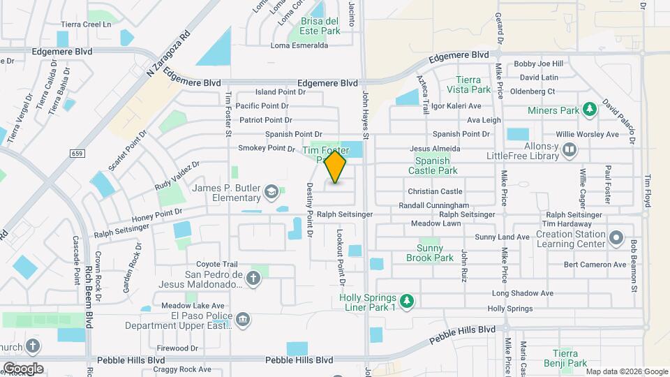 14417 Delta Point Ct Map and Location Details