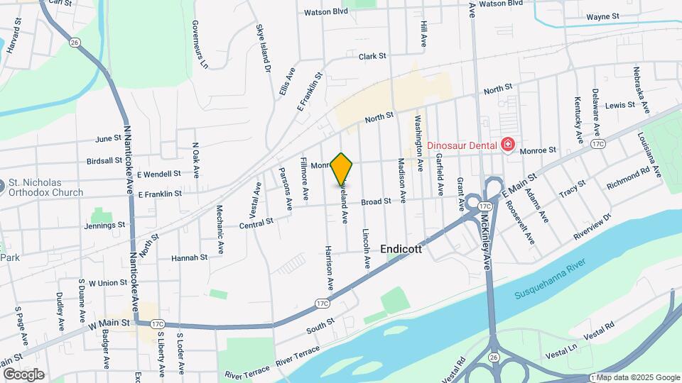 114 Cleveland Ave Mapa y Detalles de la Ubicación