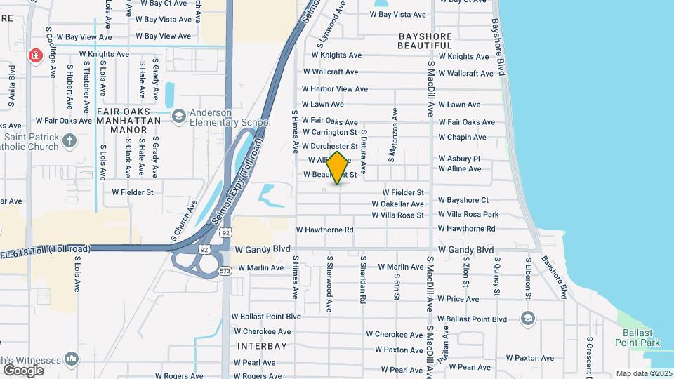 3301 W Fielder St Map and Location Details