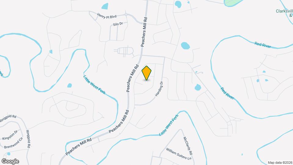 1029 Van Buren Ct Map and Location Details