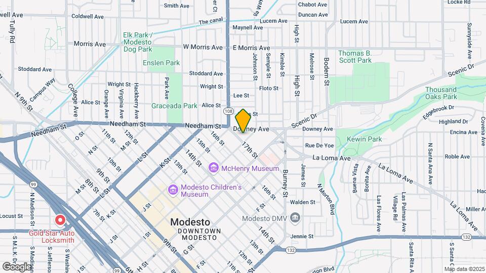 900 17th St Map and Location Details