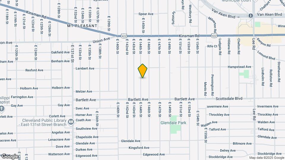 3673 E 144th St Map and Location Details