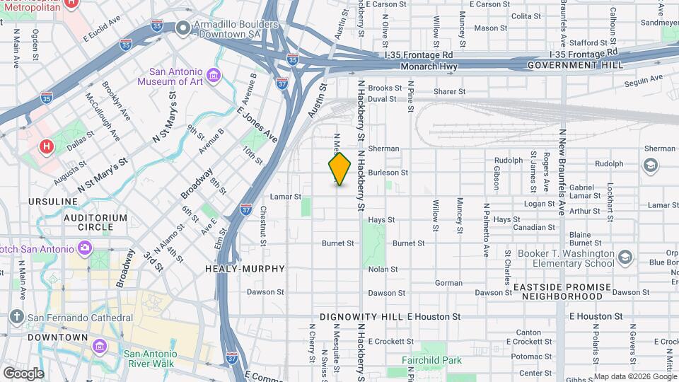 904 N Mesquite St Map and Location Details