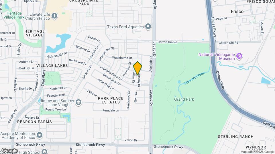 7603 Tiffany Dr Map and Location Details