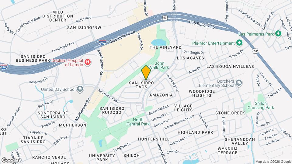 2061 Don Pascual Ln Map and Location Details
