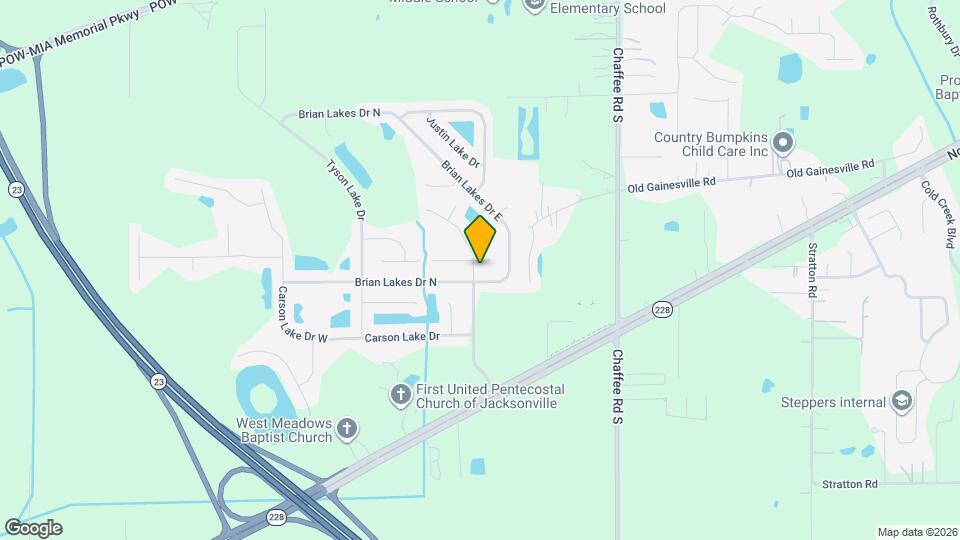 2425 Adams Lake Blvd Map and Location Details