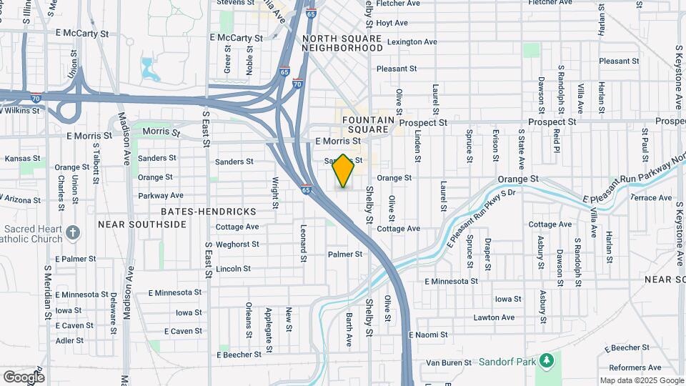 1338 Barth Ave Map and Location Details