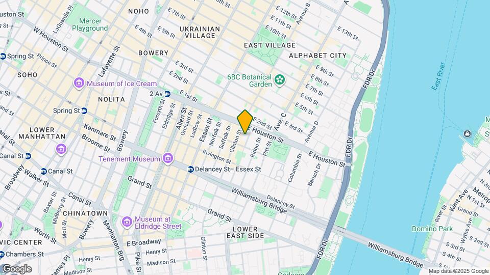 155 Attorney St Mapa y Detalles de la Ubicación