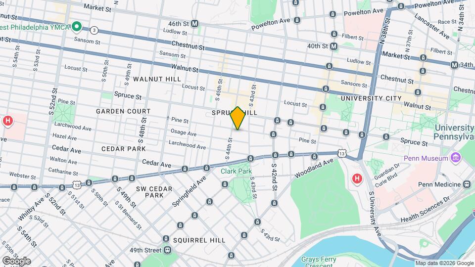 4326 Pine St Map and Location Details