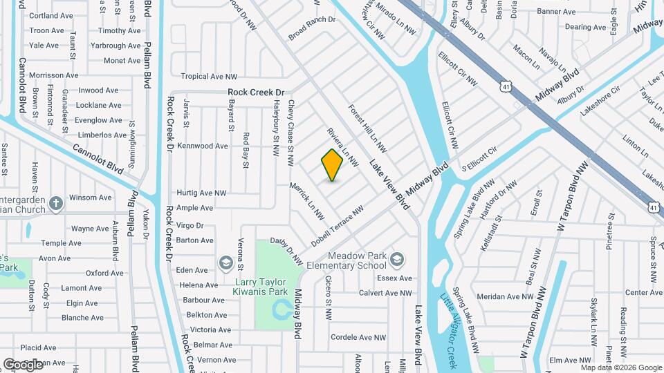 964 Roseway Terrace NW Map and Location Details