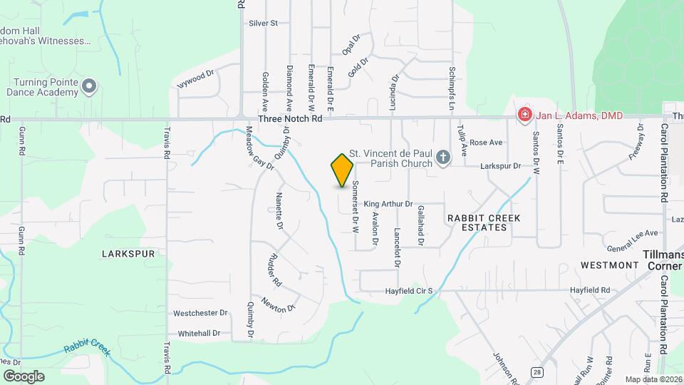 5095 W Celtic Dr Map and Location Details