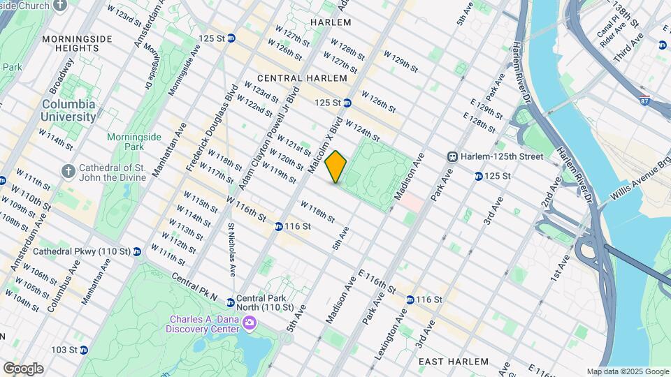 42-44 W 120th St Mapa y Detalles de la Ubicación