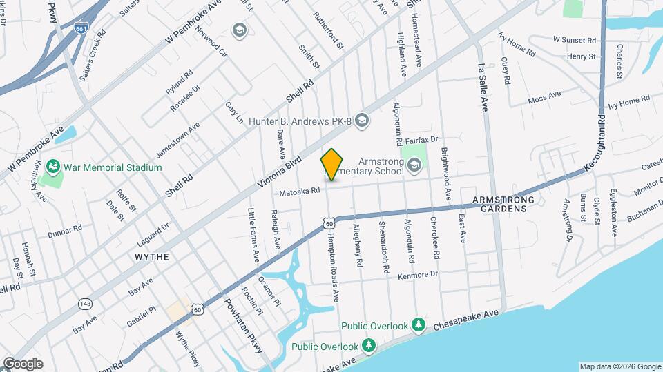 300 Hampton Roads Ave Map and Location Details