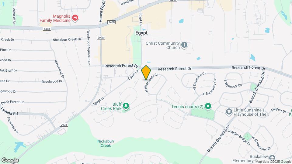 122 N Westwinds Cir Map and Location Details