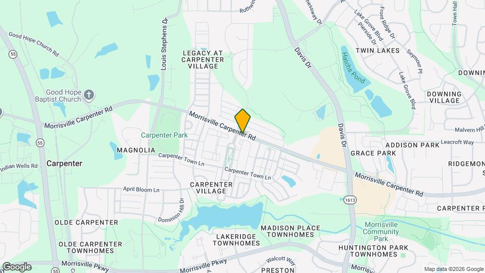 1200 Gathering Park Circle Map and Location Details