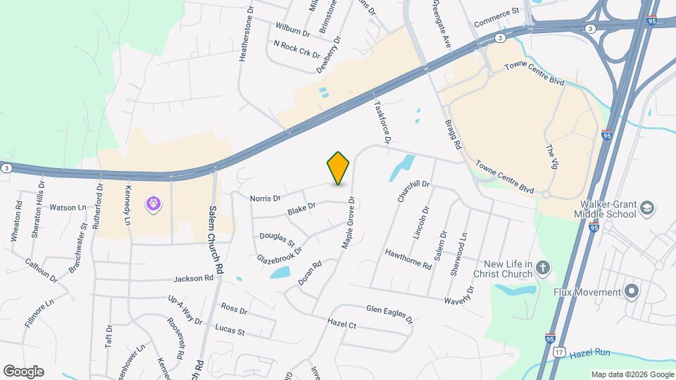 3903 Norris Dr Map and Location Details