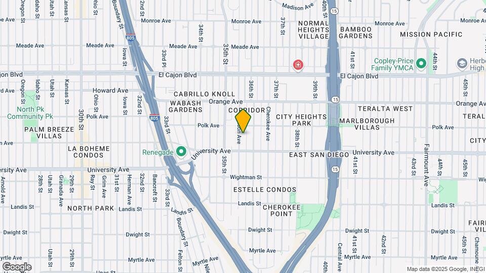 4053 Wilson Ave Map and Location Details
