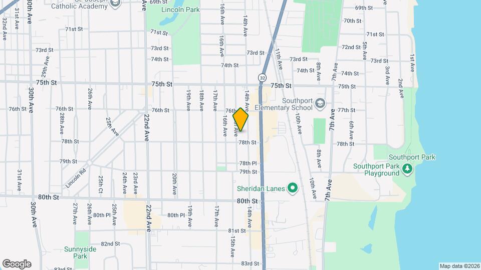 7719 15th Ave Map and Location Details