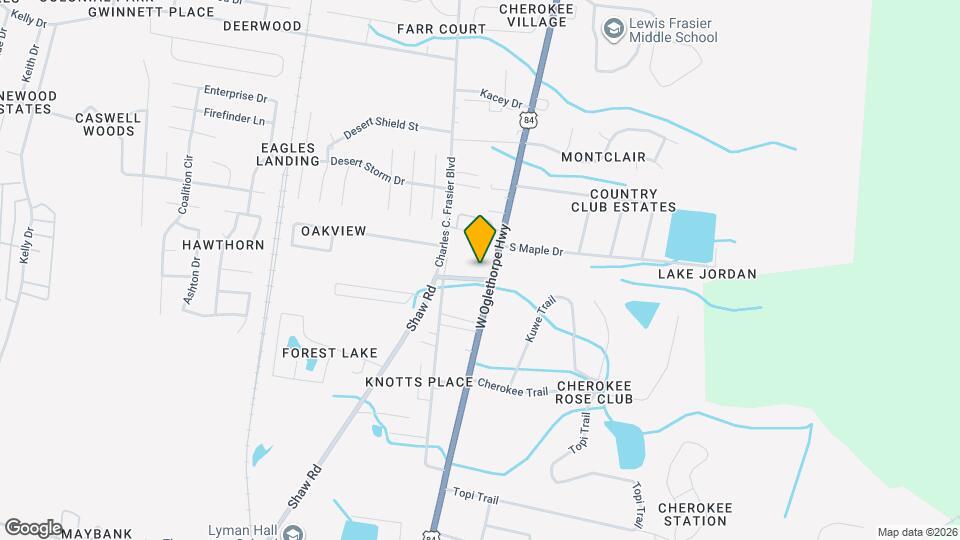 200 Darsey Rd Map and Location Details