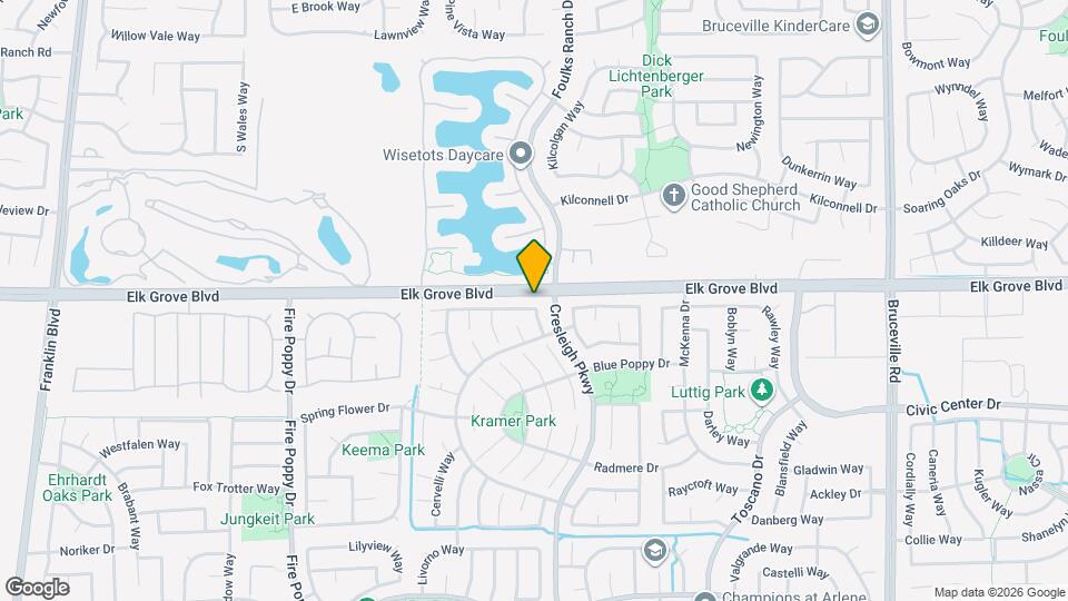 6125 Orchard Hill Way Map and Location Details