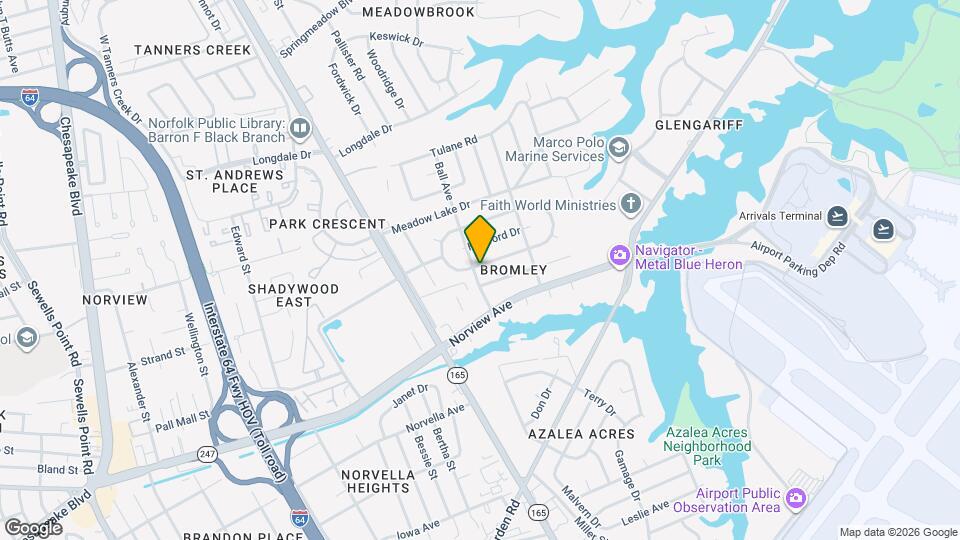 1801 S Lakeland Dr Map and Location Details