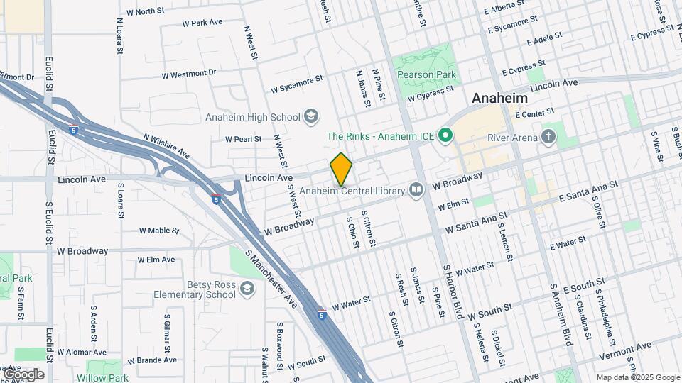 204 S Ohio St Map and Location Details