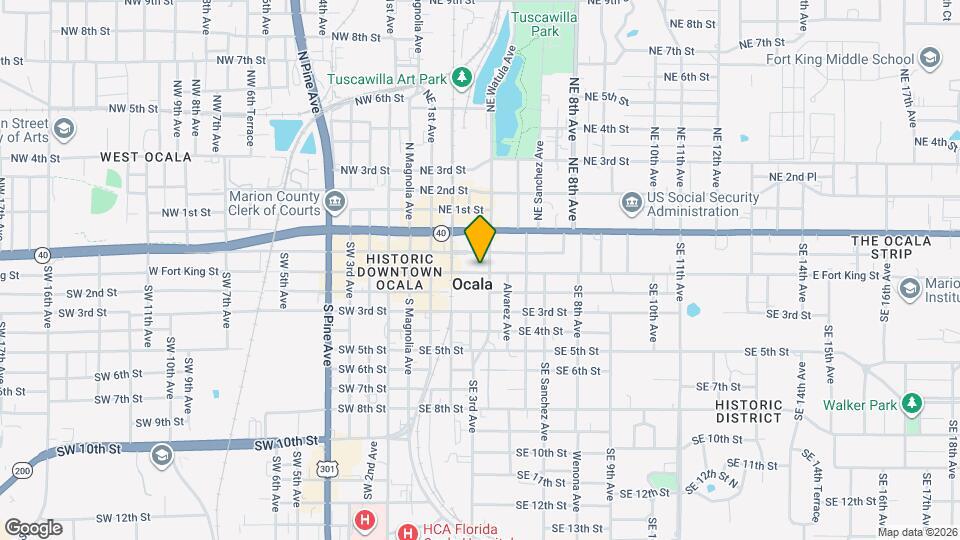 The Broadway Mapa y Detalles de la Ubicación