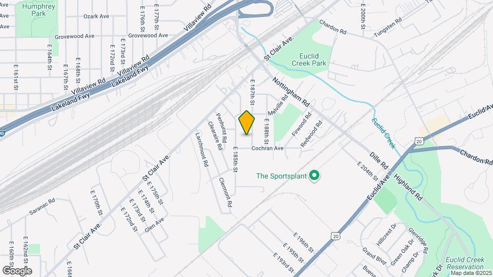 1378 E 187th St Map and Location Details