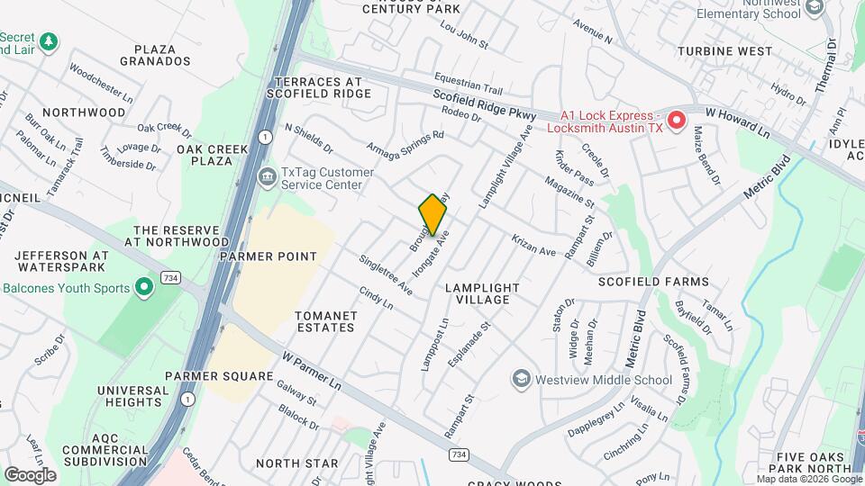 12906 Irongate Ave Map and Location Details