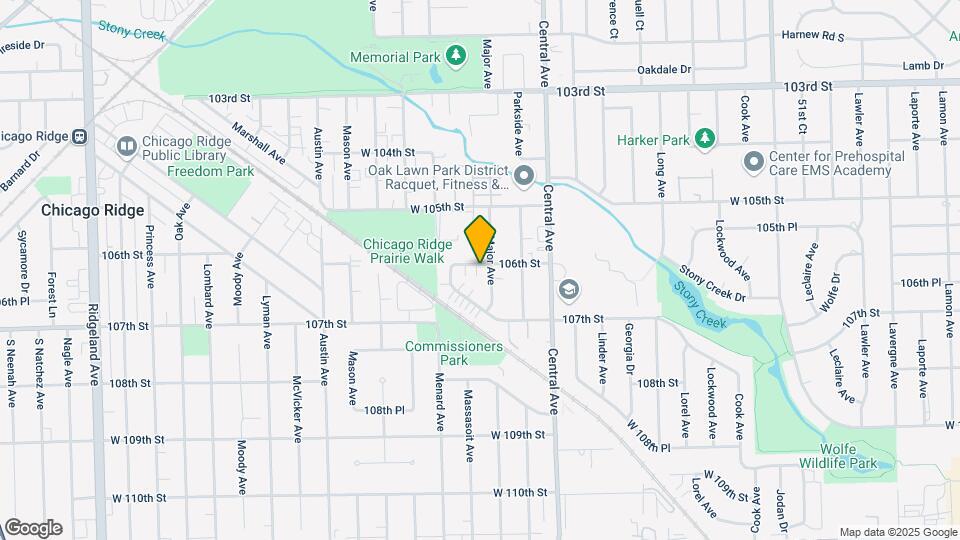 5707 106th St Map and Location Details
