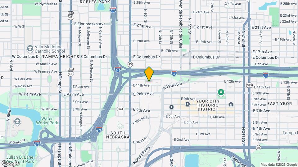 926 E 11th Ave Map and Location Details