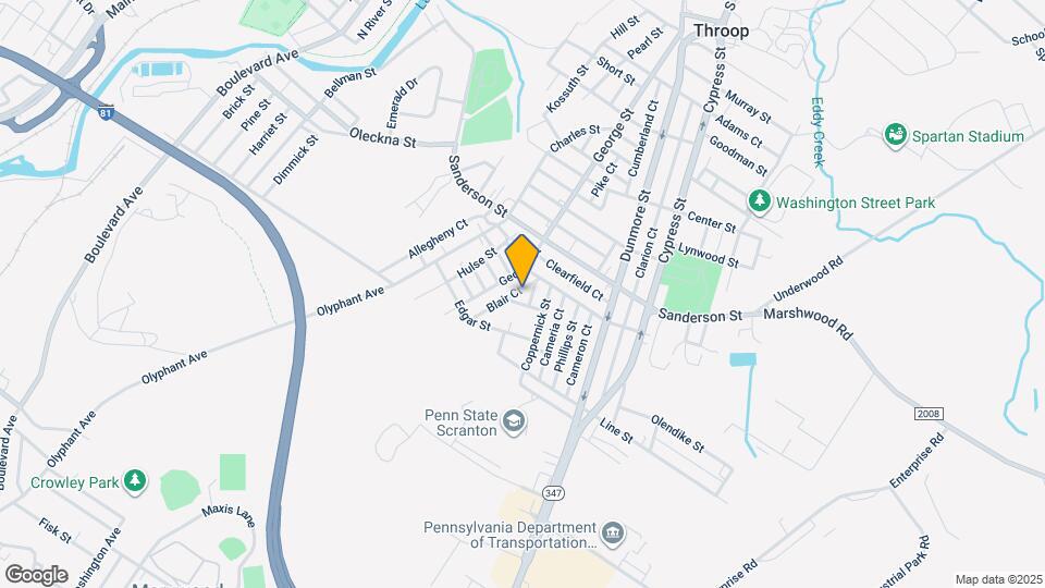 11 Mruck St Apartments and Nearby Throop Apartments For Rent Throop, PA