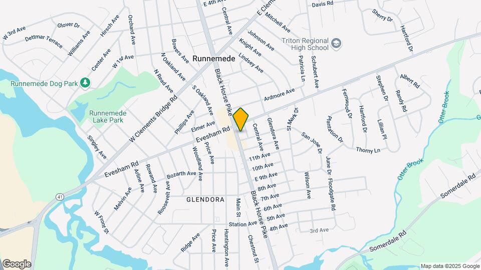 1302 N Black Horse Pike Map and Location Details