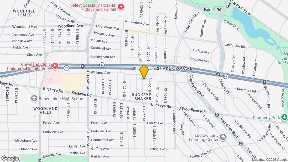 2781 E 126th St, Unit 1 Map and Location Details