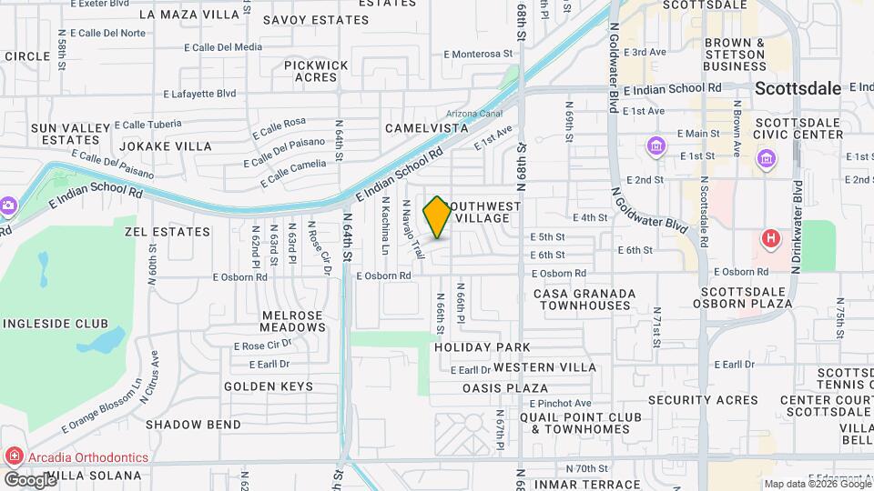 6551 E 5th St Map and Location Details