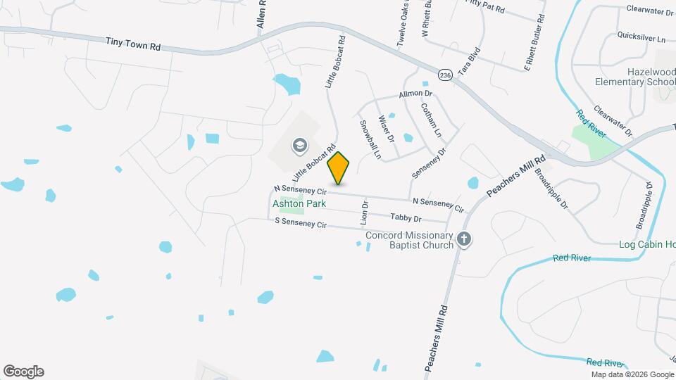 3253 N Senseney Cir Map and Location Details