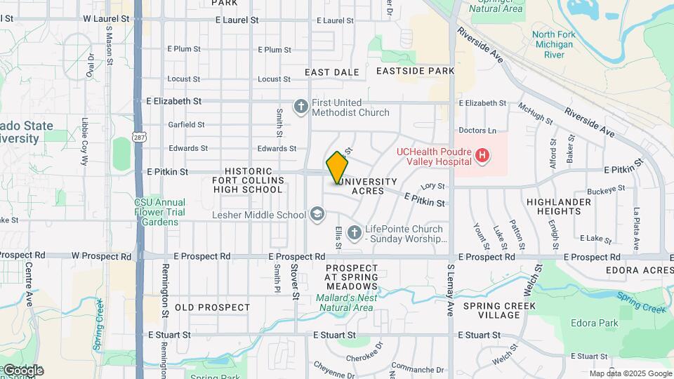 808 Buckeye St Map and Location Details