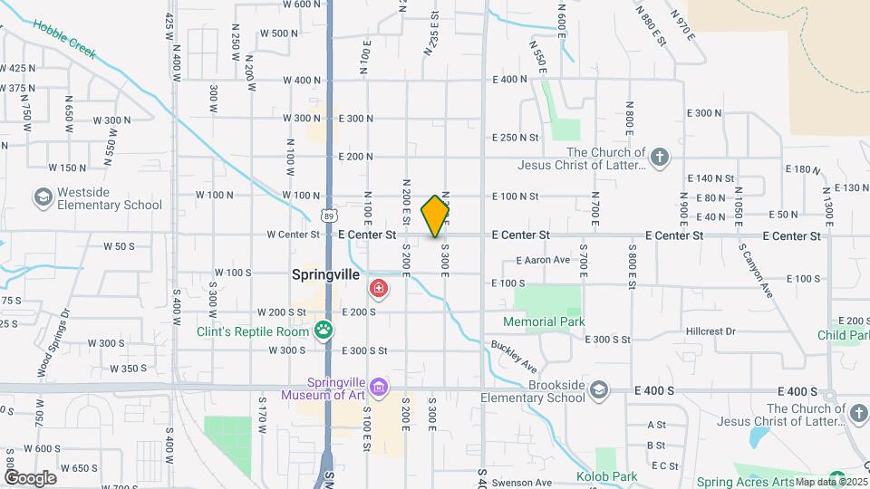 288 E Center St Map and Location Details