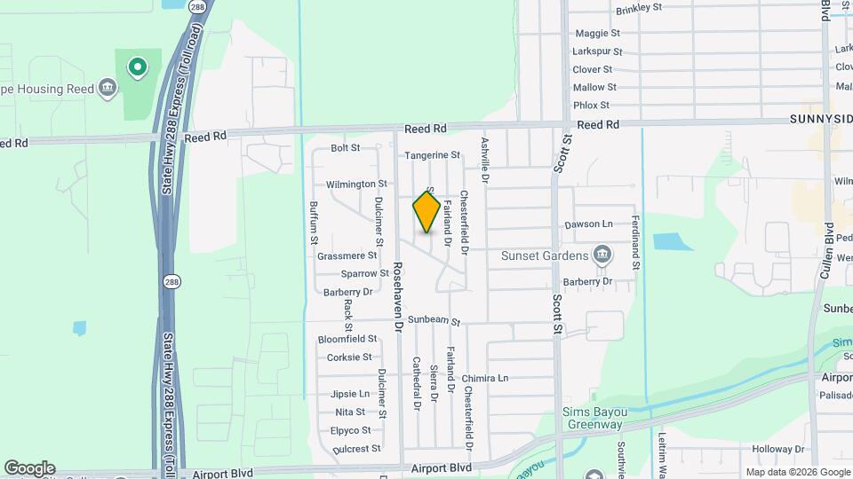 9506 Sierra Dr Map and Location Details