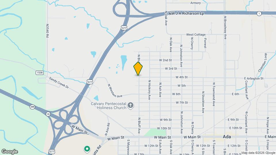 905 W 24th St Map and Location Details