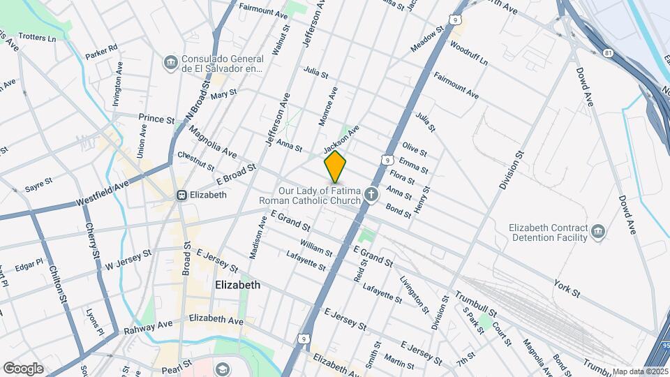 1042 Bond St, Unit Ramon Paulino Mapa y Detalles de la Ubicación
