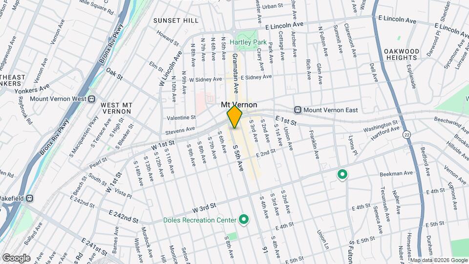 15 S 5th Ave Mapa y Detalles de la Ubicación