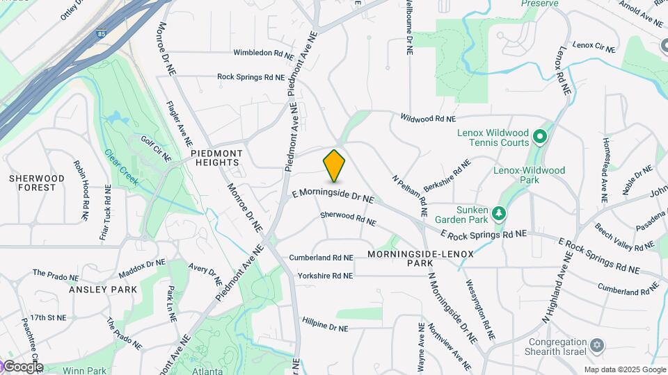 682 E Morningside Dr NE Map and Location Details