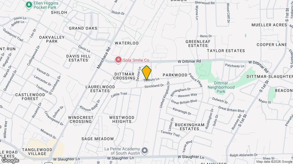 1311 Tetbury Ln Map and Location Details